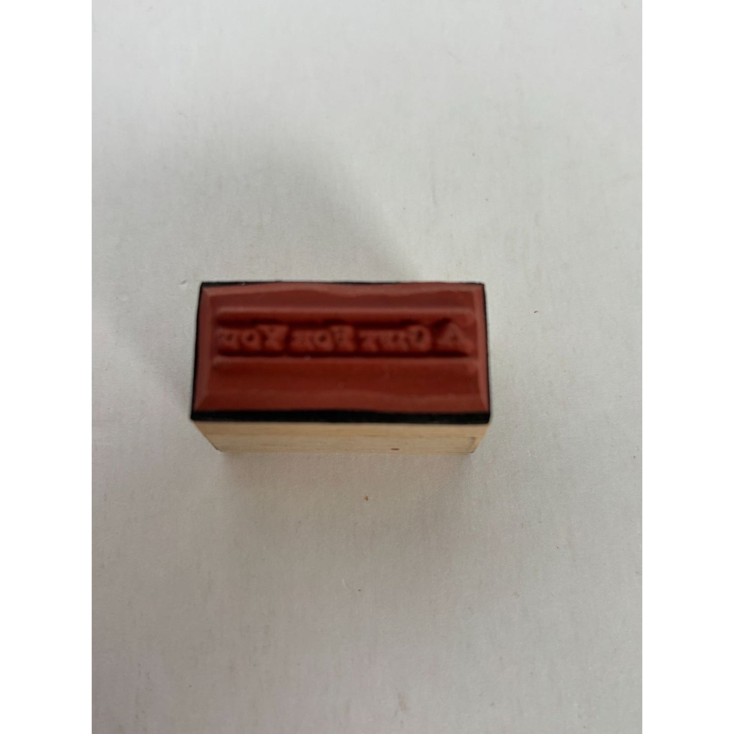 Anna Griffin Rubber Stamp A Gift for You Christmas Gift Tags Card Making Words