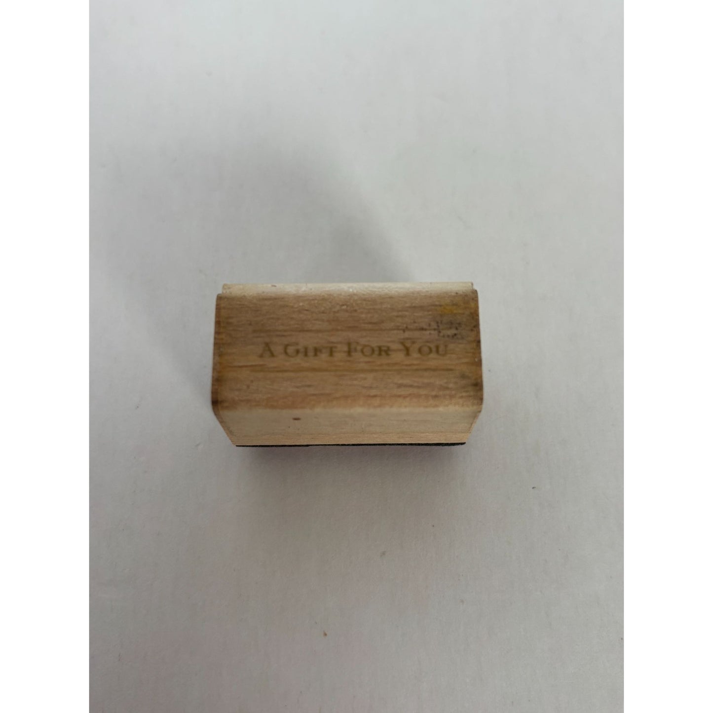 Anna Griffin Rubber Stamp A Gift for You Christmas Gift Tags Card Making Words