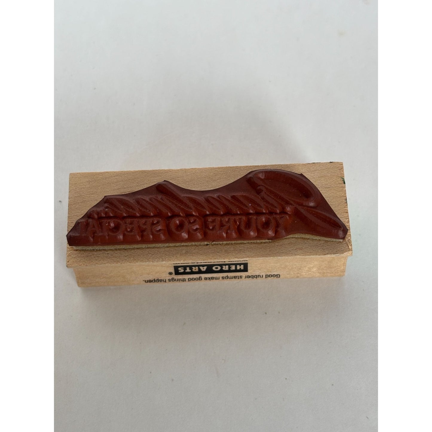 Hero Arts Rubber Stamp Grandma You Are So Special Card Making Words Wood Mounted