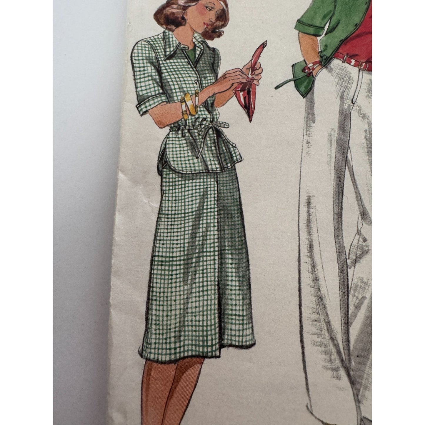 Butterick Sewing Pattern 5334 Jacket Pants Skirt Outfit Retro Vintage 1970s UC 8