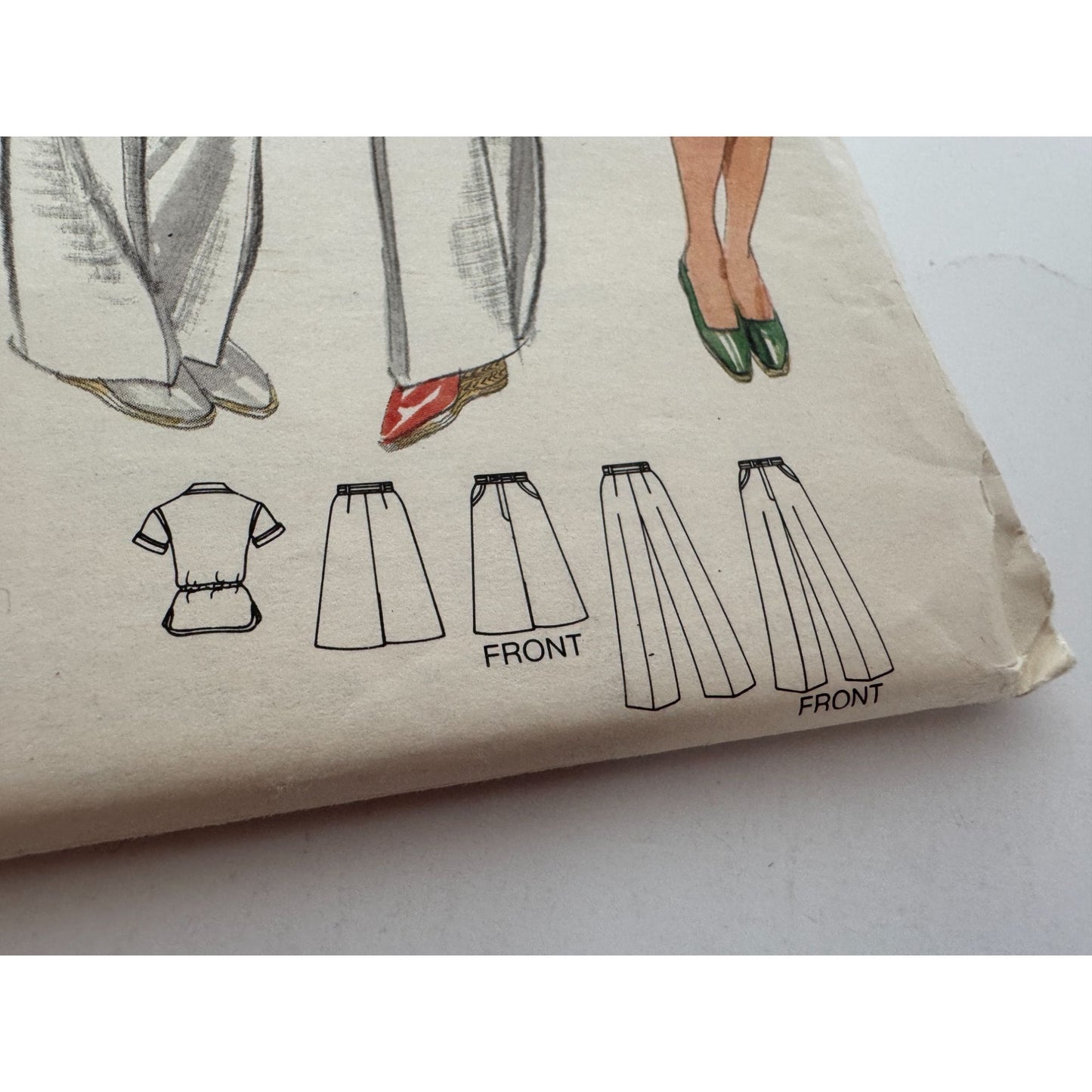 Butterick Sewing Pattern 5334 Jacket Pants Skirt Outfit Retro Vintage 1970s UC 8