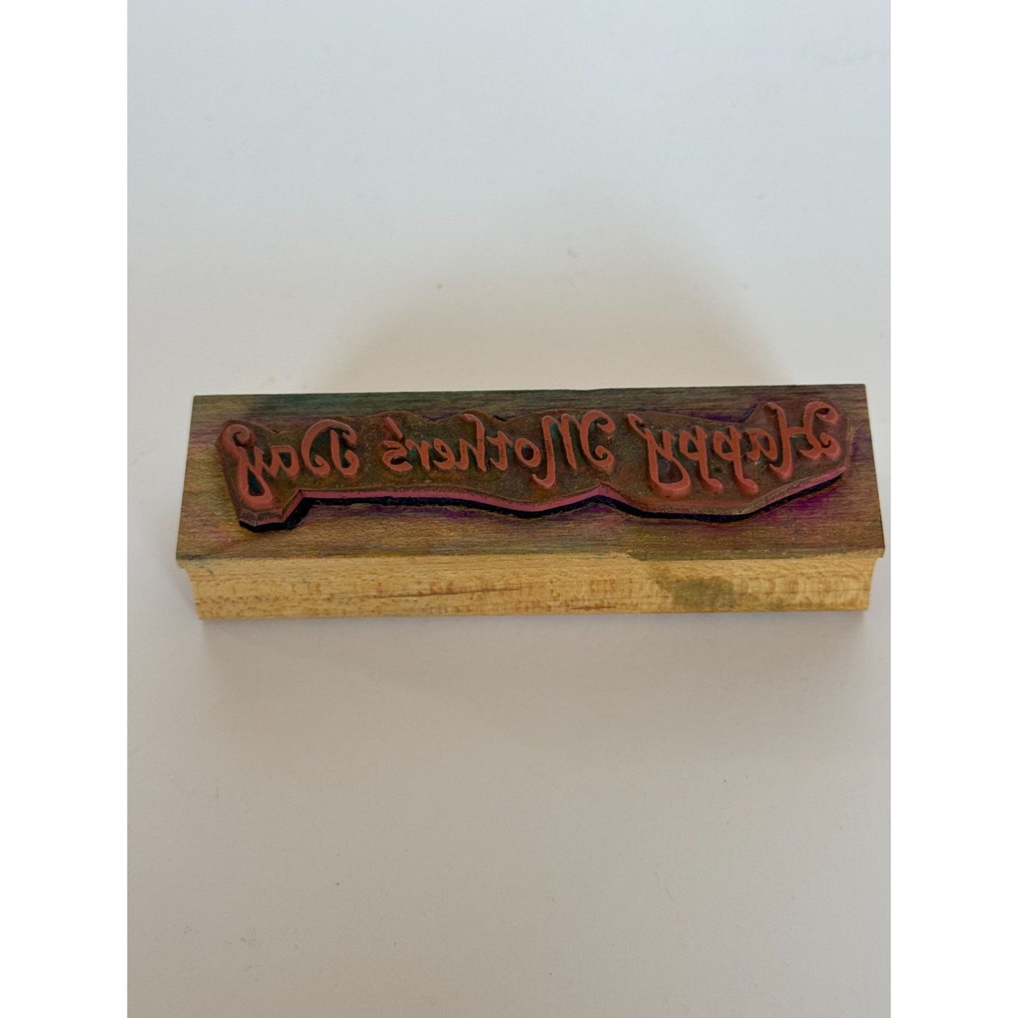 The Stamp Pad Co Rubber Stamp Happy Mothers Day Card Making Words Sentiment May