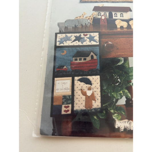 Wild Goose Chase Quilt Pattern 40 Days Nights Noahs Ark Bible Story Wall Hanging