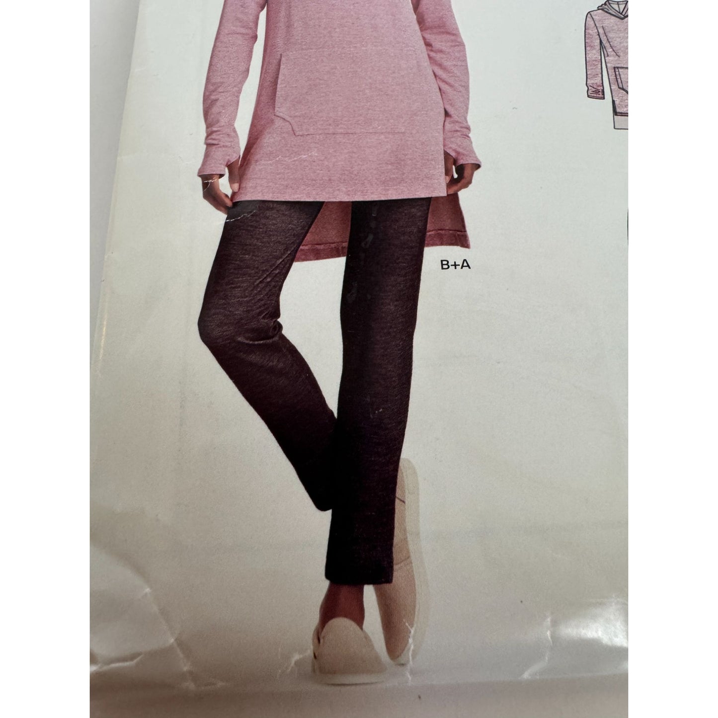 New Look Sewing Pattern 6529 Size XS-XL 6-24 Athletic Tops Leggings Uncut Easy
