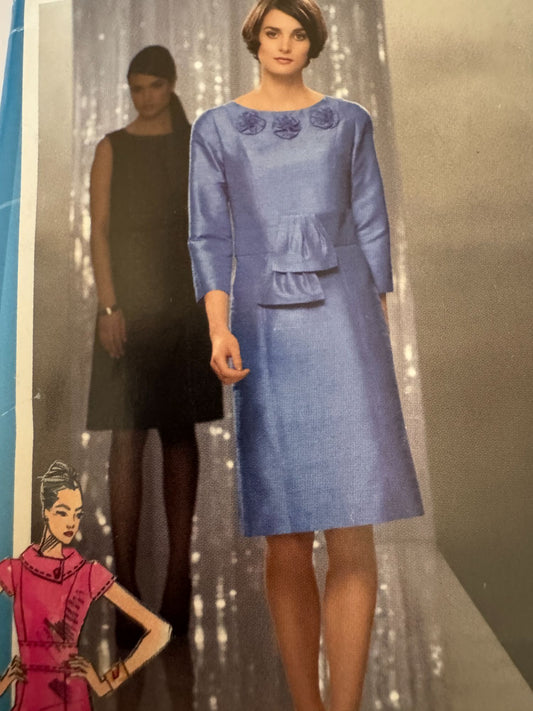 Simplicity Sewing Pattern 2473 Dress Slim or Flared Skirt Project Runway 12-20