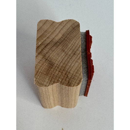 Stampin Up Wood Mounted Rubber Stamp For Your Cute Little Someone Baby Gift Tag