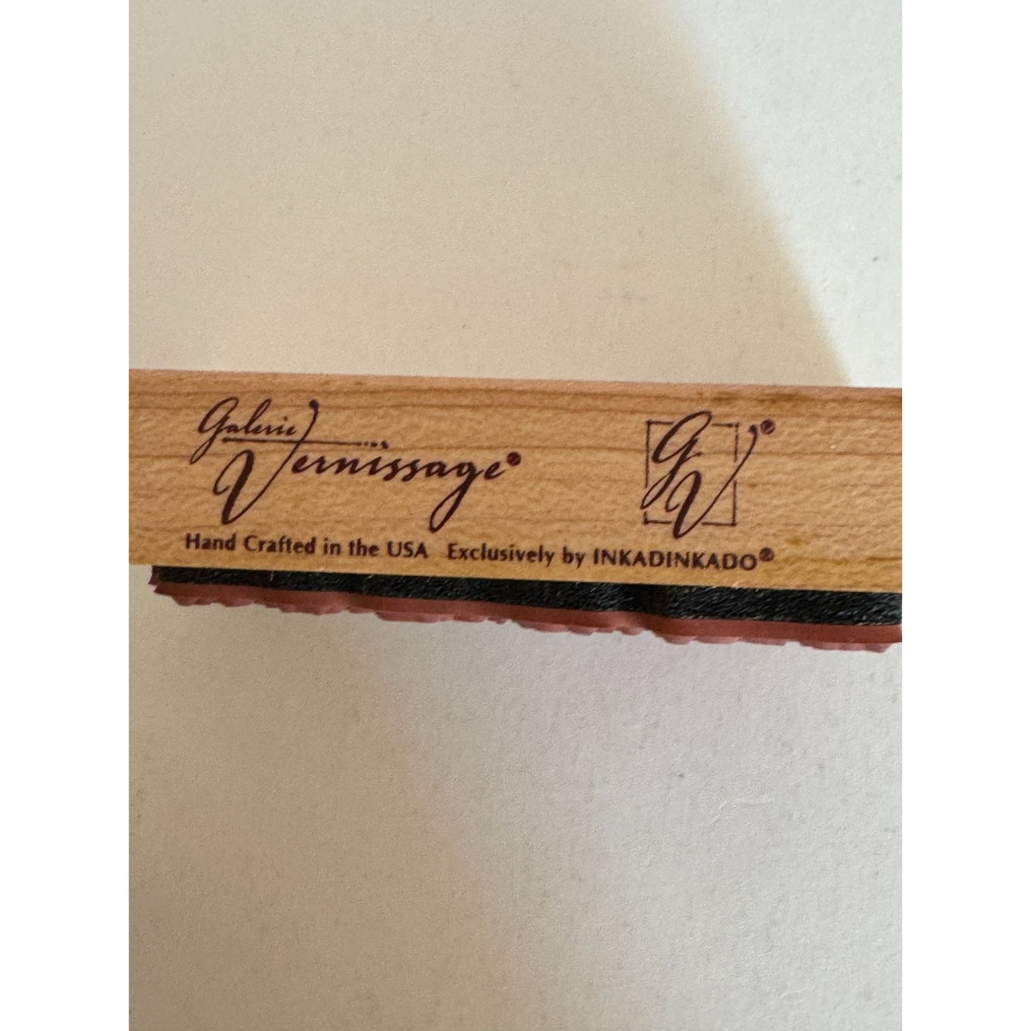 Inkadinkado Tiered Floral Wedding Cake Rubber Stamp Galerie Vernissage Celebrate