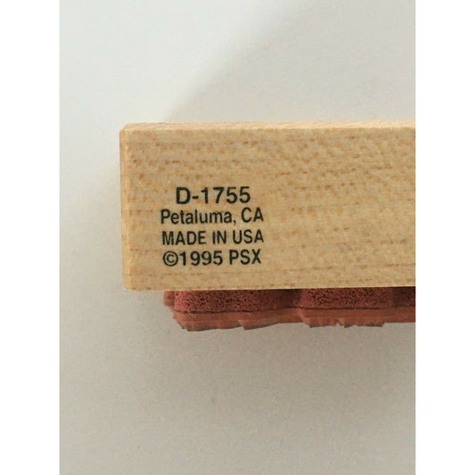 PSX Parsley Kitchen Art Garden Herb Food Cooking Wood Mounted Rubber Stamp D1755