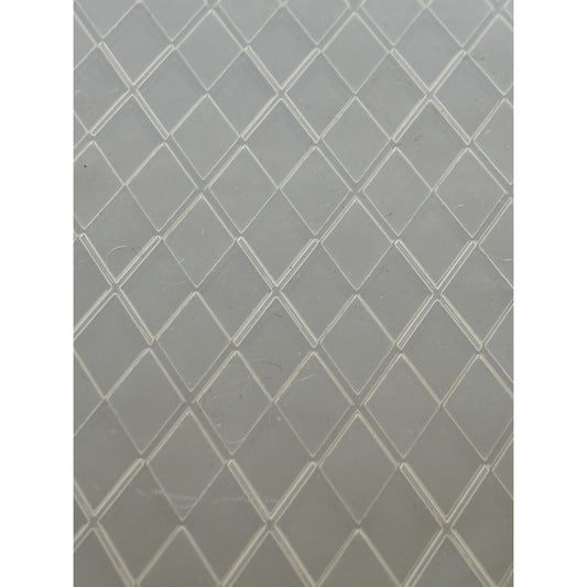 Darice Embossing Essentials Folder Argyle Pattern Diamond Background Paper Craft