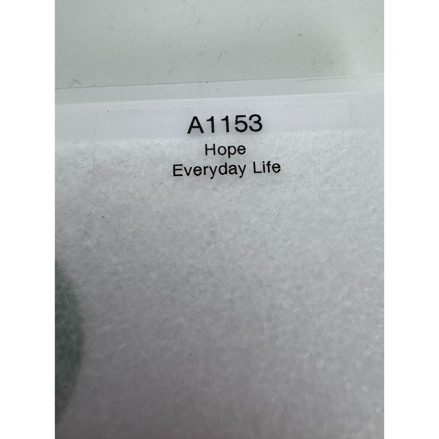 CTMH My Acrylix Acrylic Stamp Where Flowers Bloom So Does Hope Everyday Life