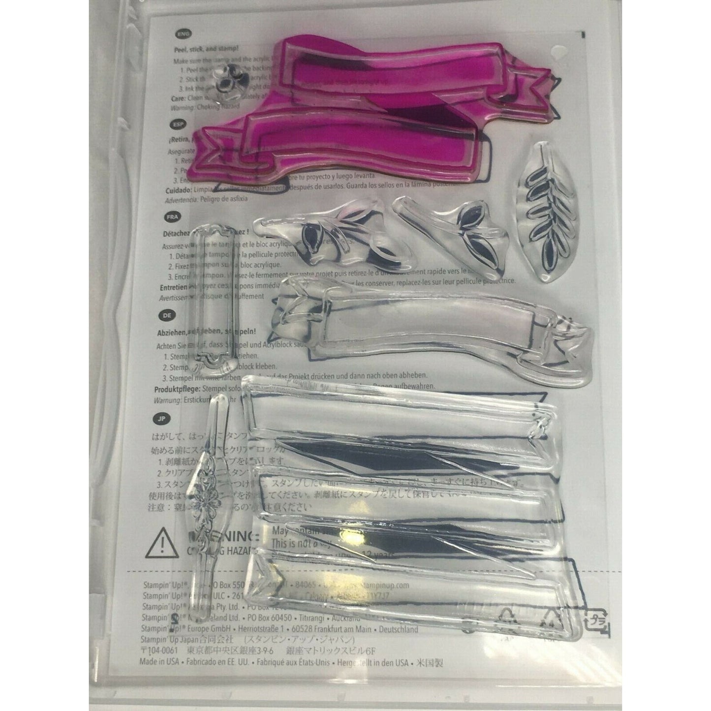 Stampin Up Banners for You Stamp Bunches of Banners Framelits Dies Congrats TY