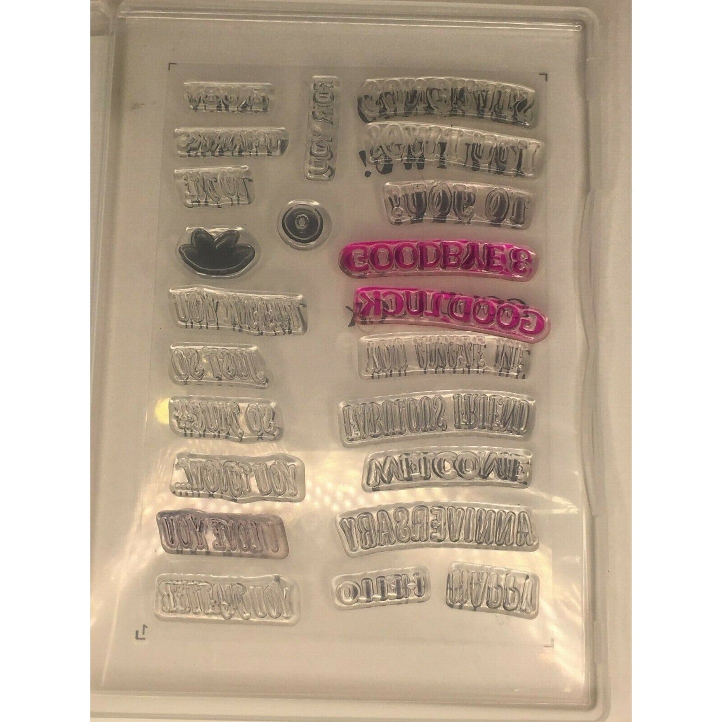 Stampin Up Banners for You Stamp Bunches of Banners Framelits Dies Congrats TY