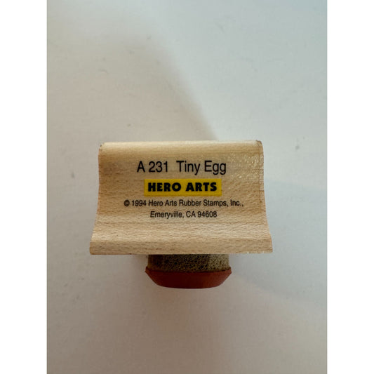 Hero Arts Rubber Stamp Tiny Egg Easter Spring Card Making Wood Mounted Holiday