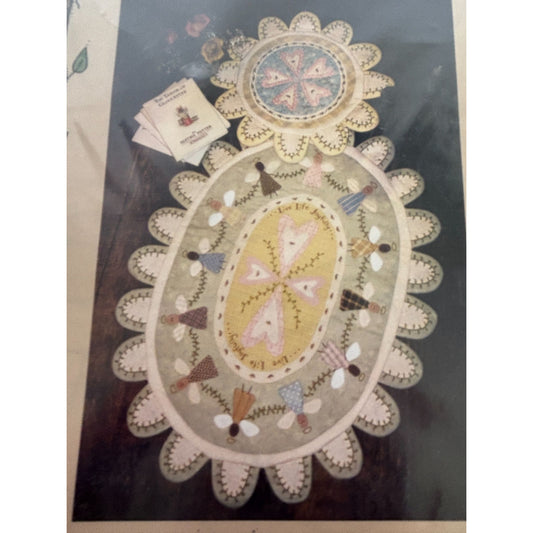 Bareroots Heavenly Table Quilts Pattern Angel Applique Quilting Home Decor