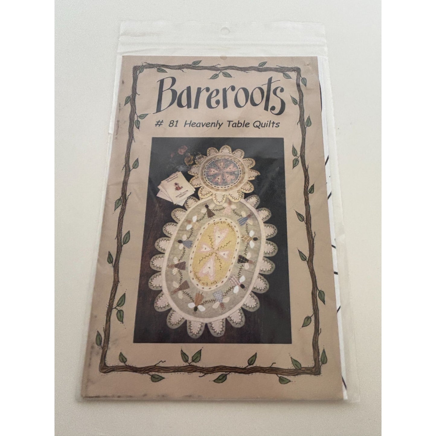 Bareroots Heavenly Table Quilts Pattern Angel Applique Quilting Home Decor
