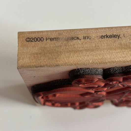 Penny Black Rubber Stamp Daisies Daisy Vase Flowers Friendship Card Making 1767K