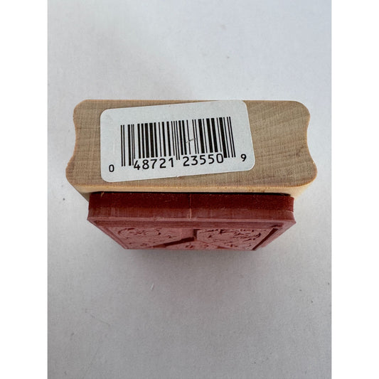 Anitas Rubber Stamp Decorative Letter Y Initial Square Ornate Card Making Craft