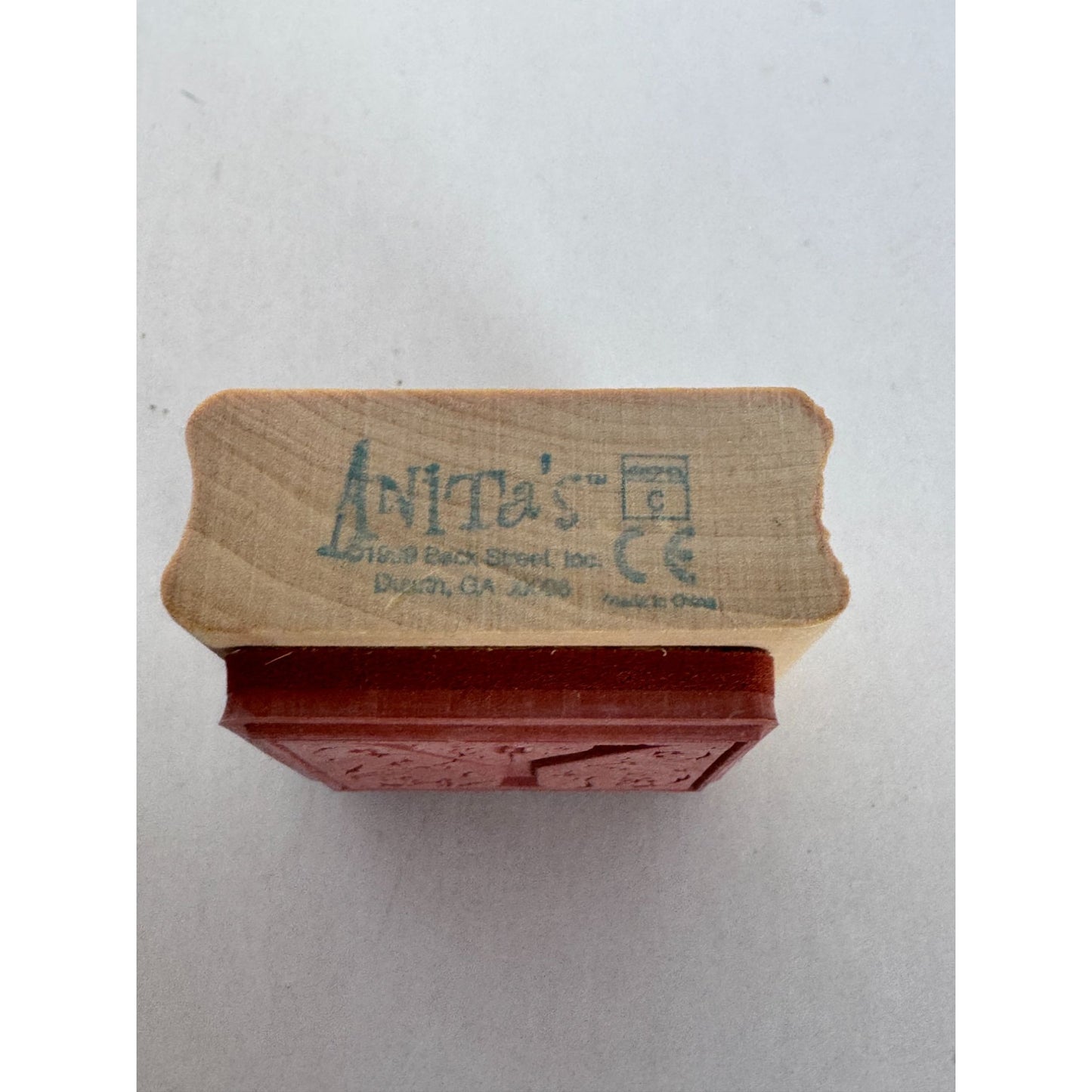 Anitas Rubber Stamp Decorative Letter Y Initial Square Ornate Card Making Craft