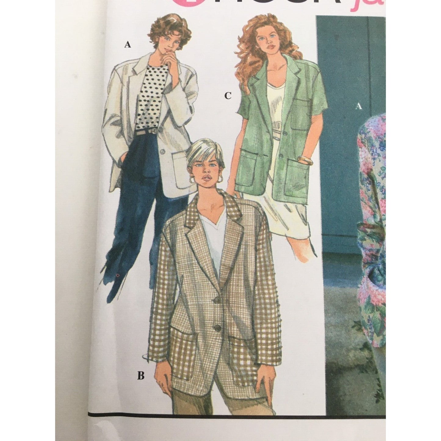 Simplicity Sewing Pattern 9443 Misses Jacket Blazer Career Casual Sz 10-16 Uncut
