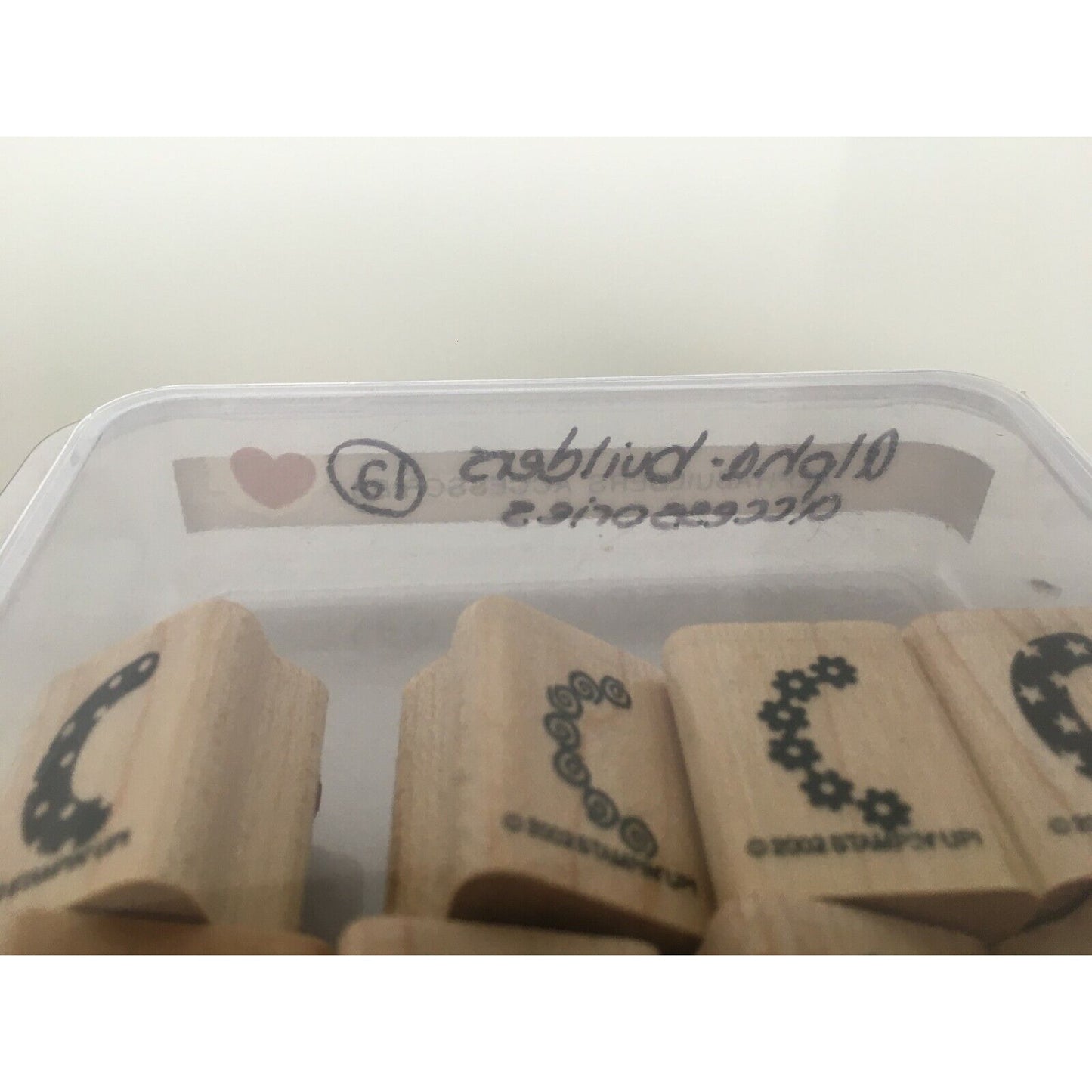 Stampin Up Alphabuilders & Accessories Stamp Sets Letters Creates 8 Alphabets