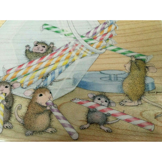 Stampabilities Rubber Stamp Want Candy Now House Mouse Rare Mudpie Muzzy Monica