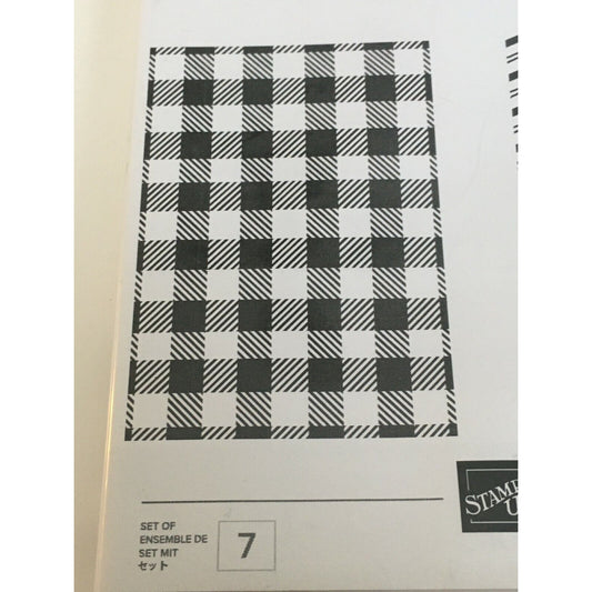 Stampin Up Cling Stamps Set Tiny Keepsakes Christmas Gift Tag Card Making Words