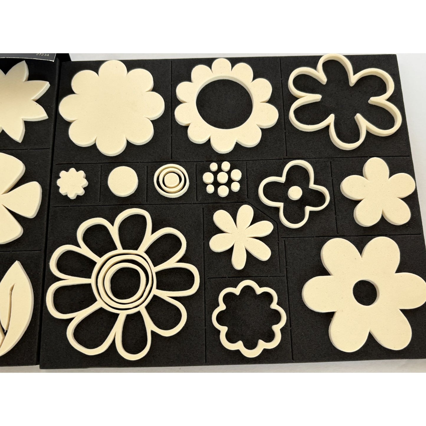 Making Memories Flower Foam Stamps Set Of 26 Layers Floral Garden Card Making