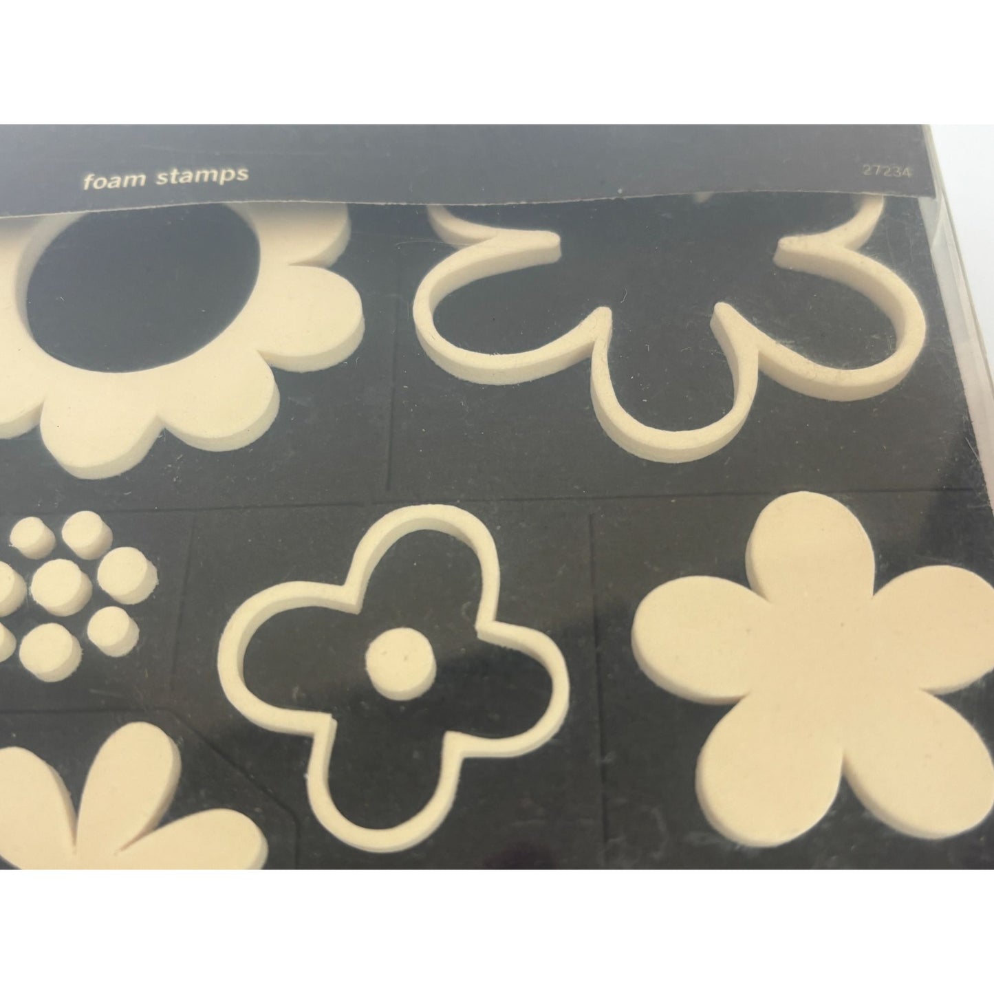 Making Memories Flower Foam Stamps Set Of 26 Layers Floral Garden Card Making