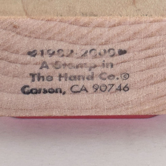A Stamp In The Hand Rubber Stamp Tag Shape Label Gift Tag Frame Rustic Craft Art