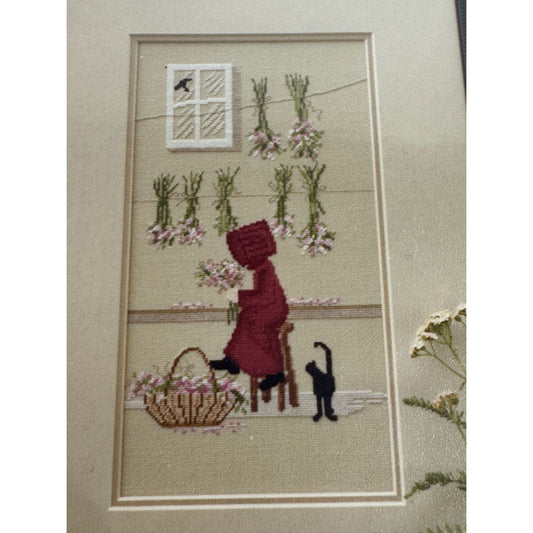 Diane Graebner Designs Counted Cross Stitch Pattern Part Of The Family Girl Cat