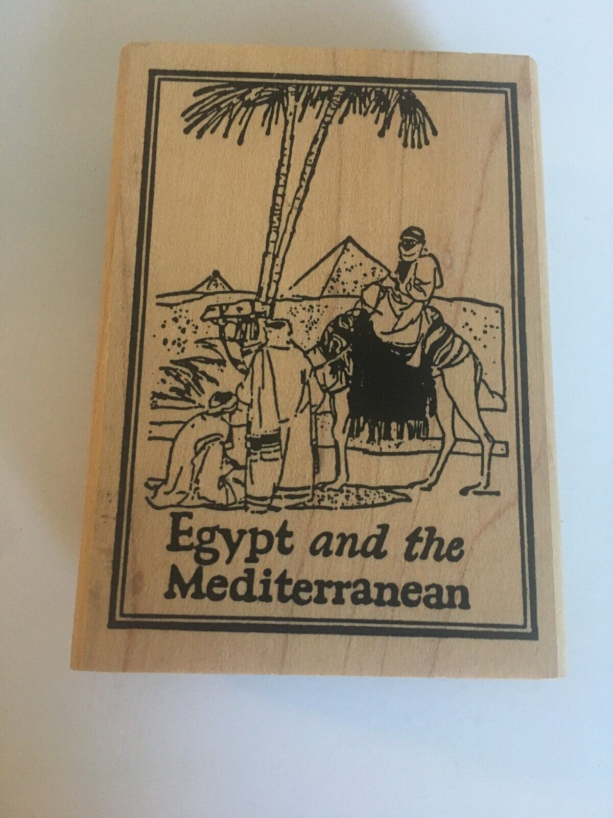 Tin Can Mail Man Rubber Stamp: Egypt and the Mediterranean