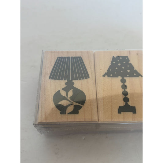 Hero Arts Rubber Stamp Set Decorative Lamps Home Decor Card Making Furniture