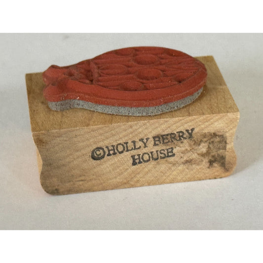 Holly Berry House Rubber Stamp Ladybug Spring Bug Crafting Scrapbooking Wooden