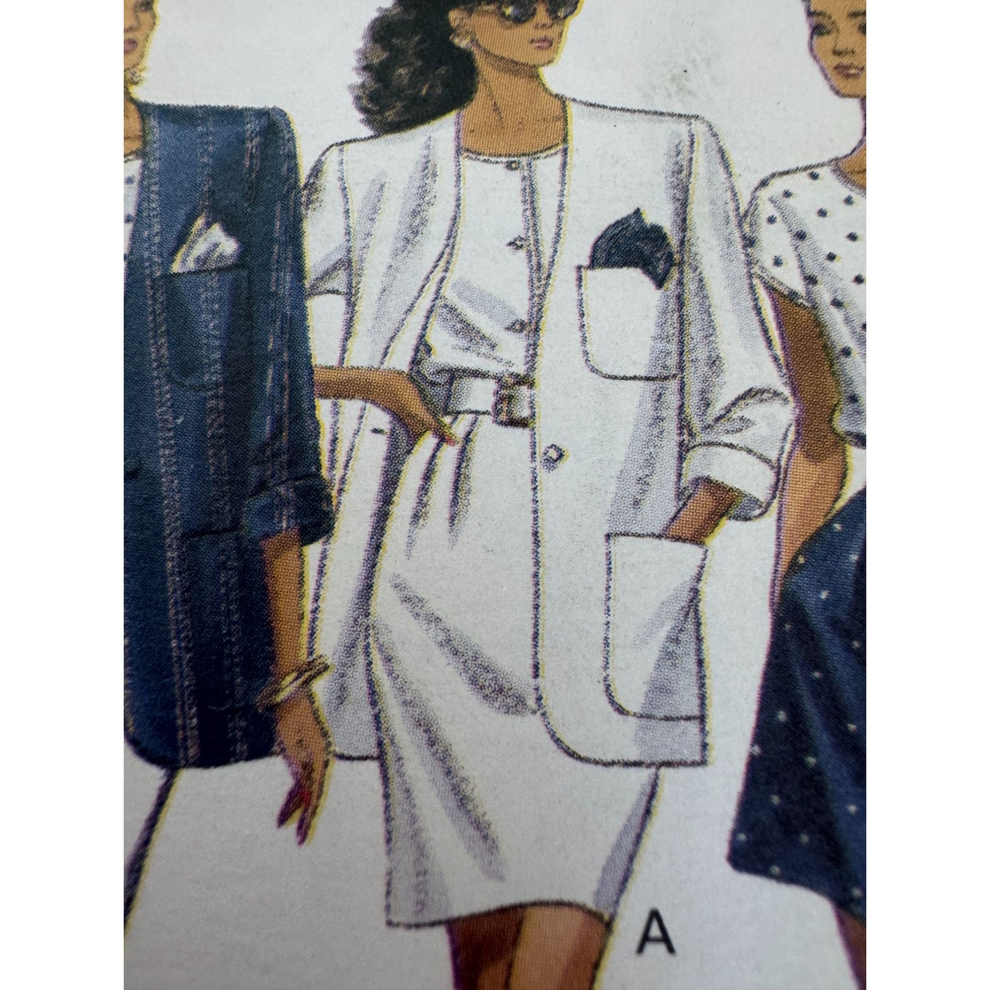 Butterick Sewing Pattern 6450 Easy Wardrobe Dress Shirt Pants Shorts 6-10 1980s