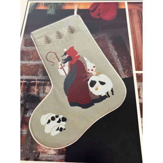 The Cricket Collection Cross Stitch Pattern Peaceful Places Sheep House Leaflet