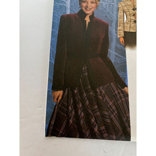 Butterick Sewing Pattern 4028 Misses Work Jacket Career Blazer 18 20 22 Uncut
