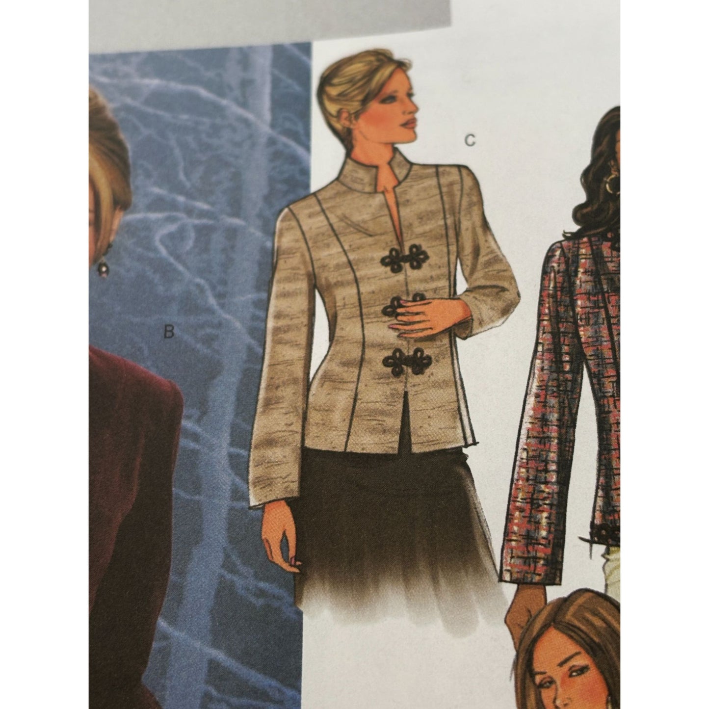 Butterick Sewing Pattern 4028 Misses Work Jacket Career Blazer 18 20 22 Uncut