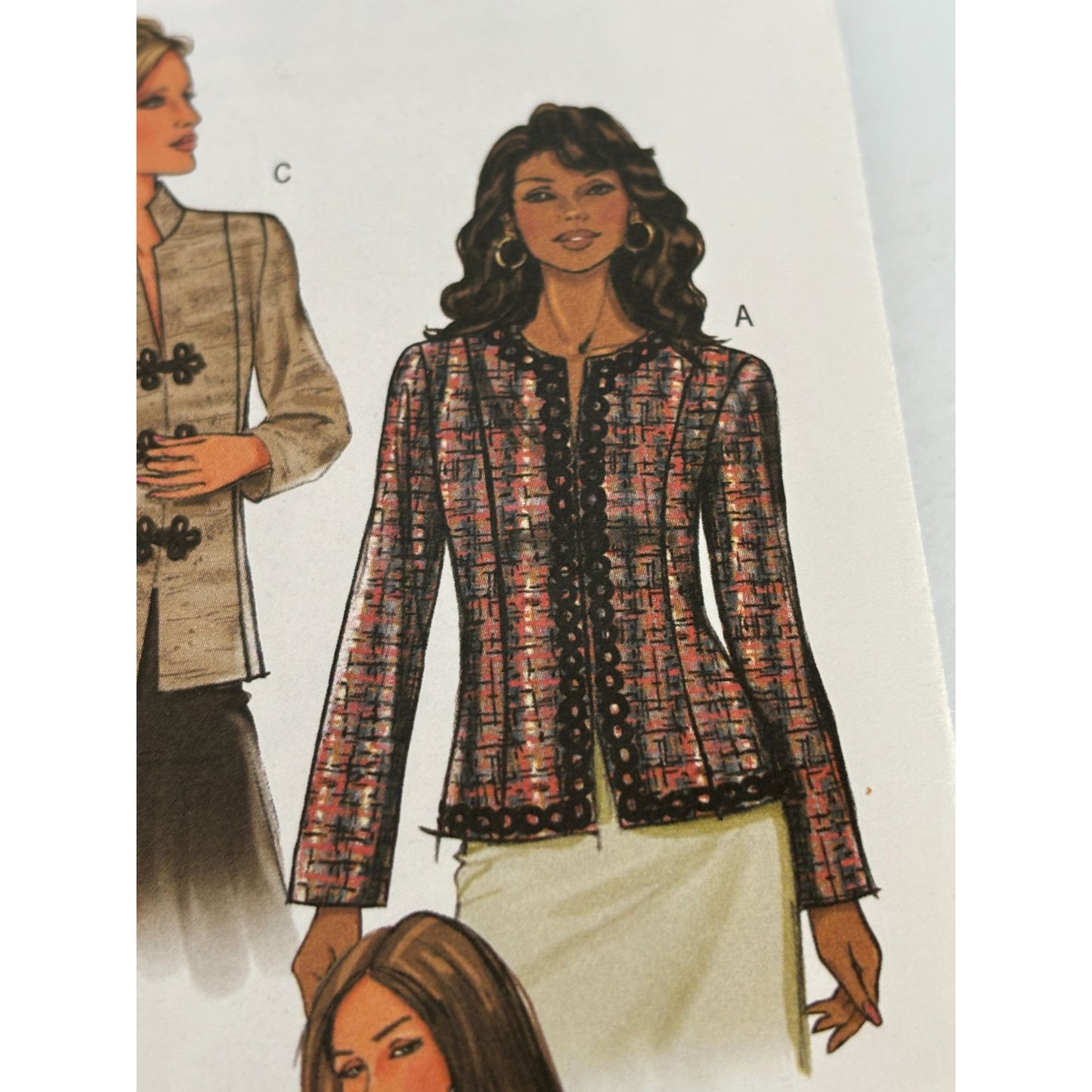 Butterick Sewing Pattern 4028 Misses Work Jacket Career Blazer 18 20 22 Uncut