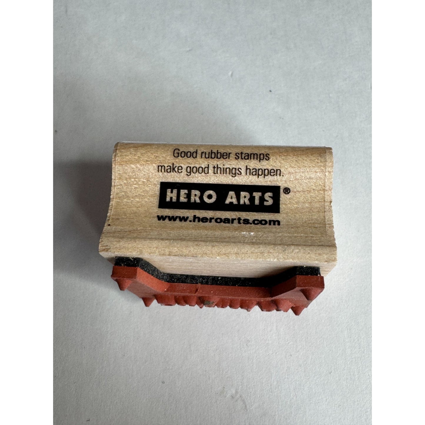 Hero Arts Rubber Stamp Designed By Words Gift Tag Card Making Artist Art Crafts