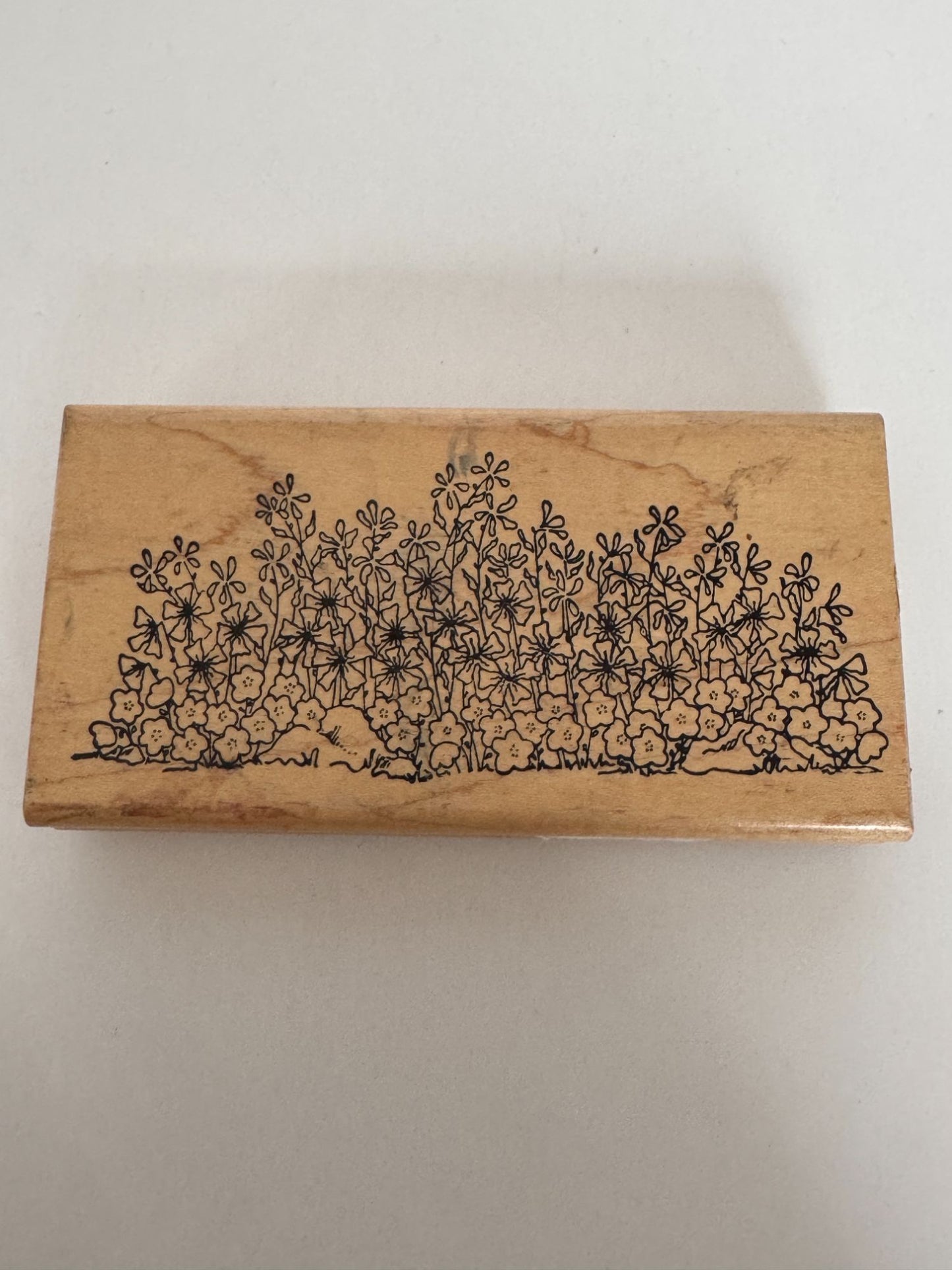 Holly Berry House Rubber Stamp Wild Flowers Card Making Nature Outdoors Spring
