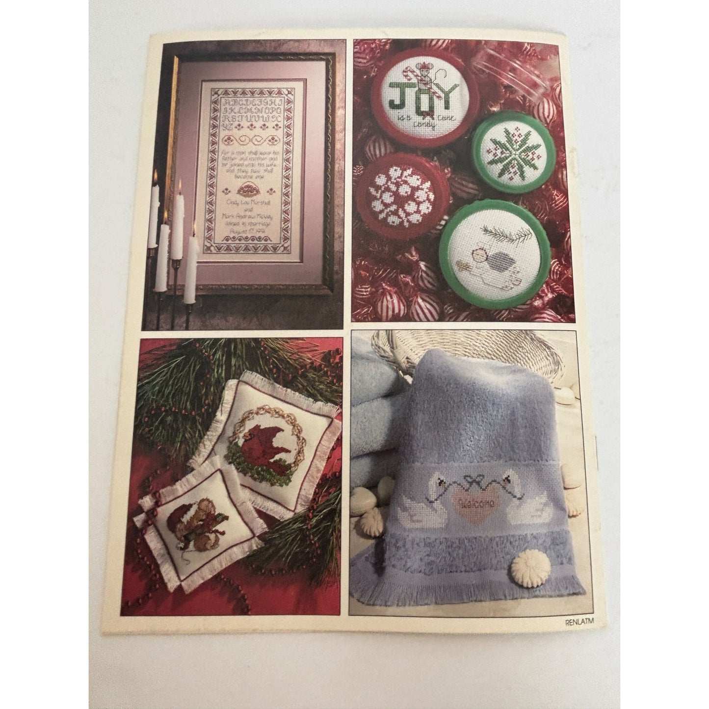 Leisure Arts Magazine Contest Favorites Leaflet Cross Stitch Patterns Halloween