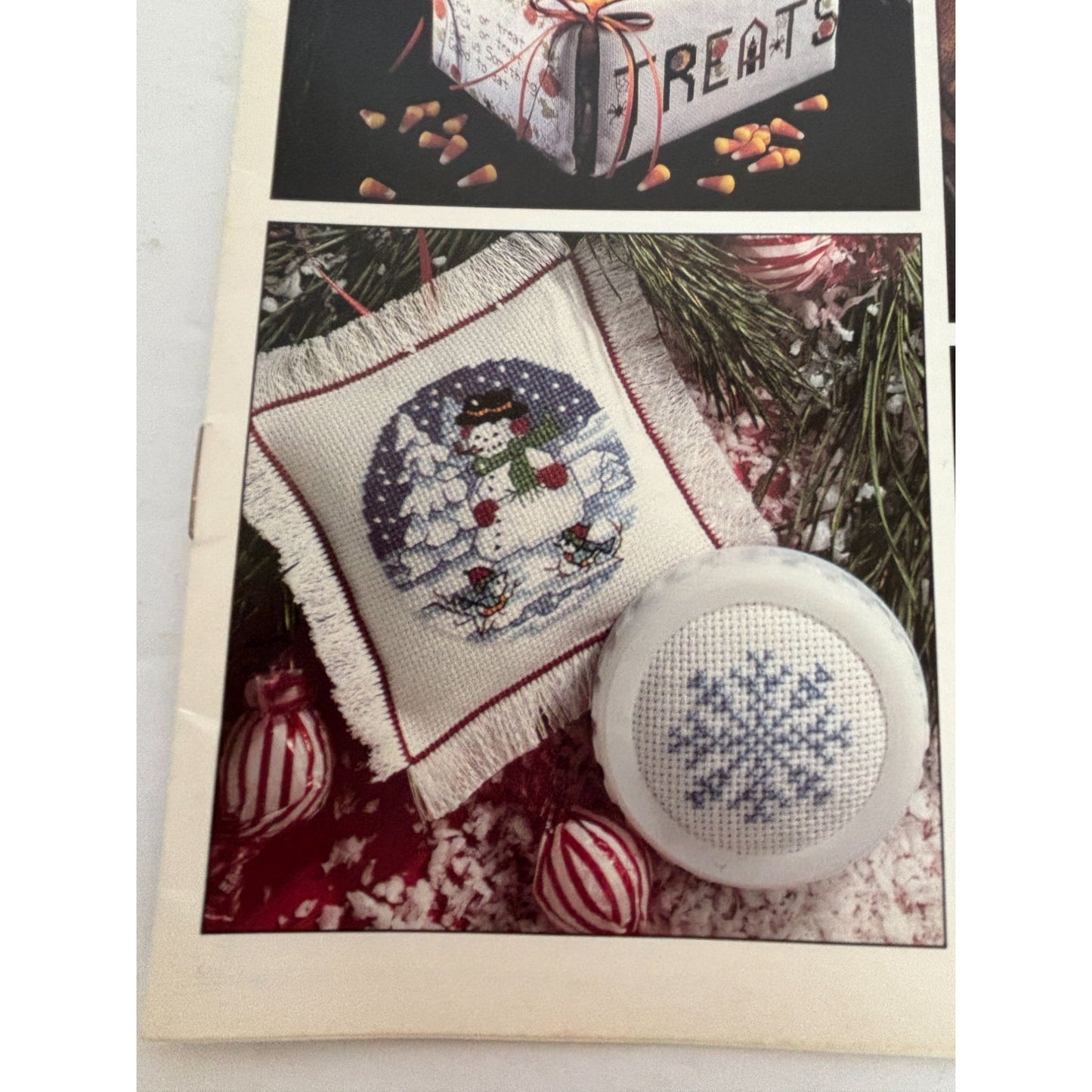 Leisure Arts Magazine Contest Favorites Leaflet Cross Stitch Patterns Halloween
