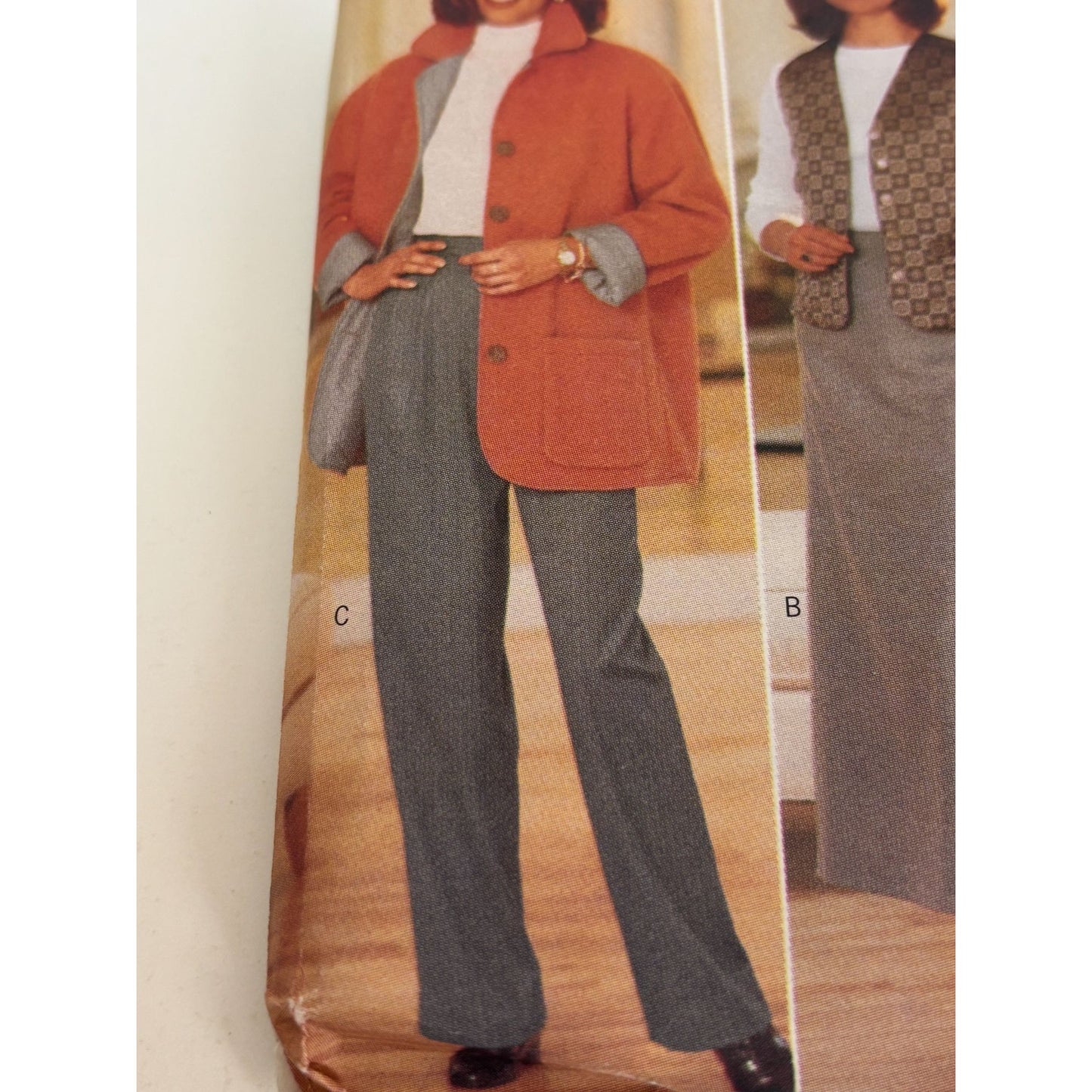 Butterick Sewing Pattern 4637 Career Casual Wardrobe Top Skirt Pants 18 20 22 UC