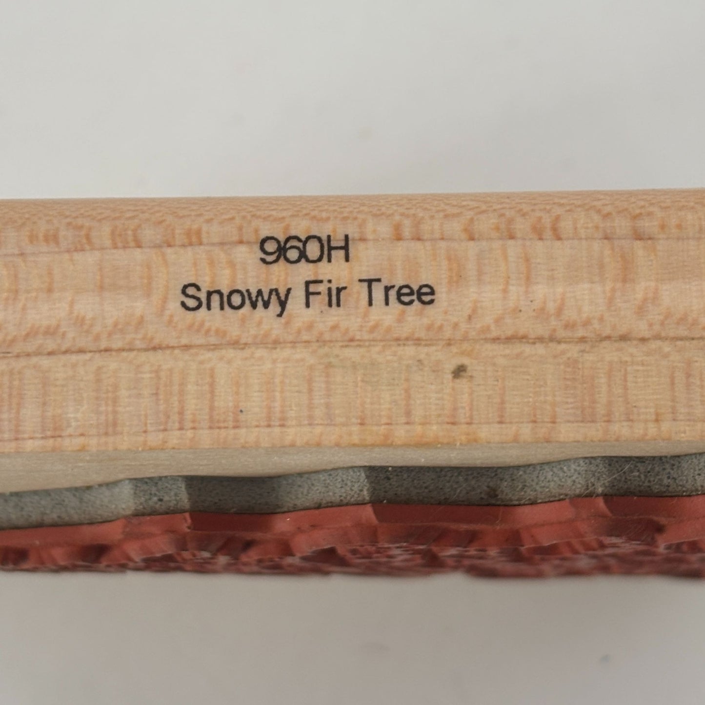 Penny Black Wood Rubber Stamp Snowy Fir Tree Christmas Card Making Holidays 960H