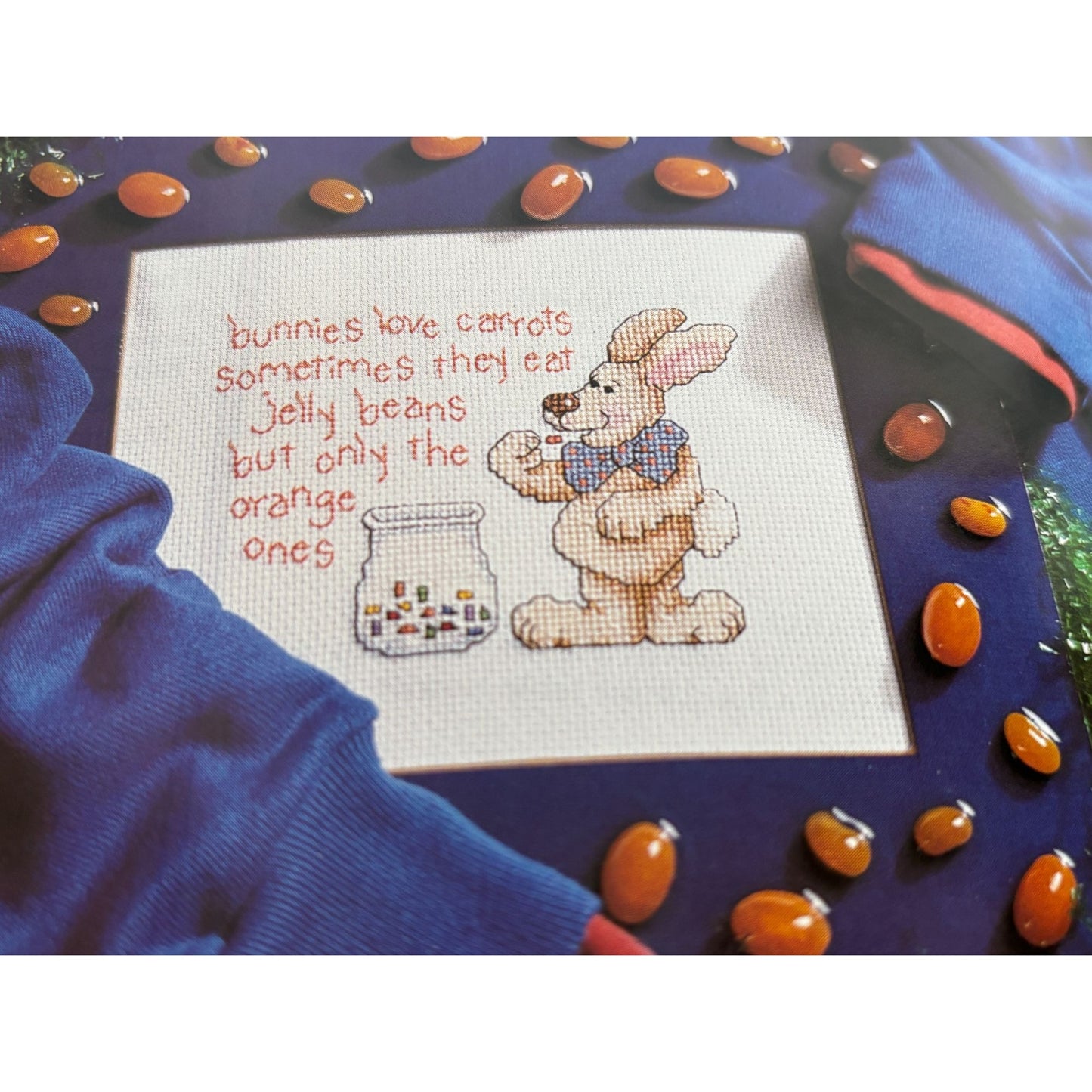 Leisure Arts Magazine April 1992 Cross Stitch Crochet Knit Cat Jelly Beans Quilt