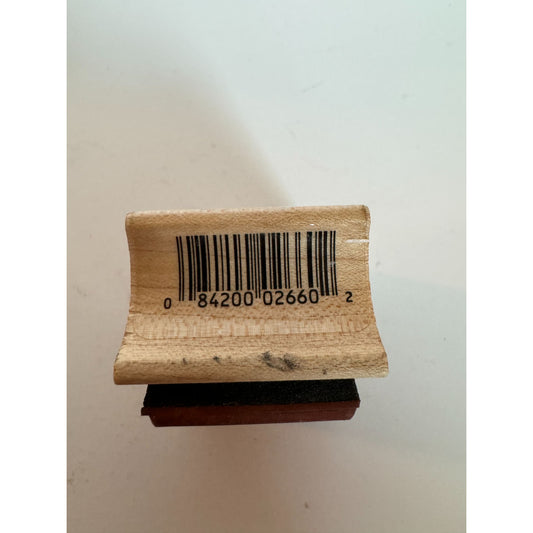 All Night Media Rubber Stamp Cupids Arrow Valentines Day Card Making Square 266D