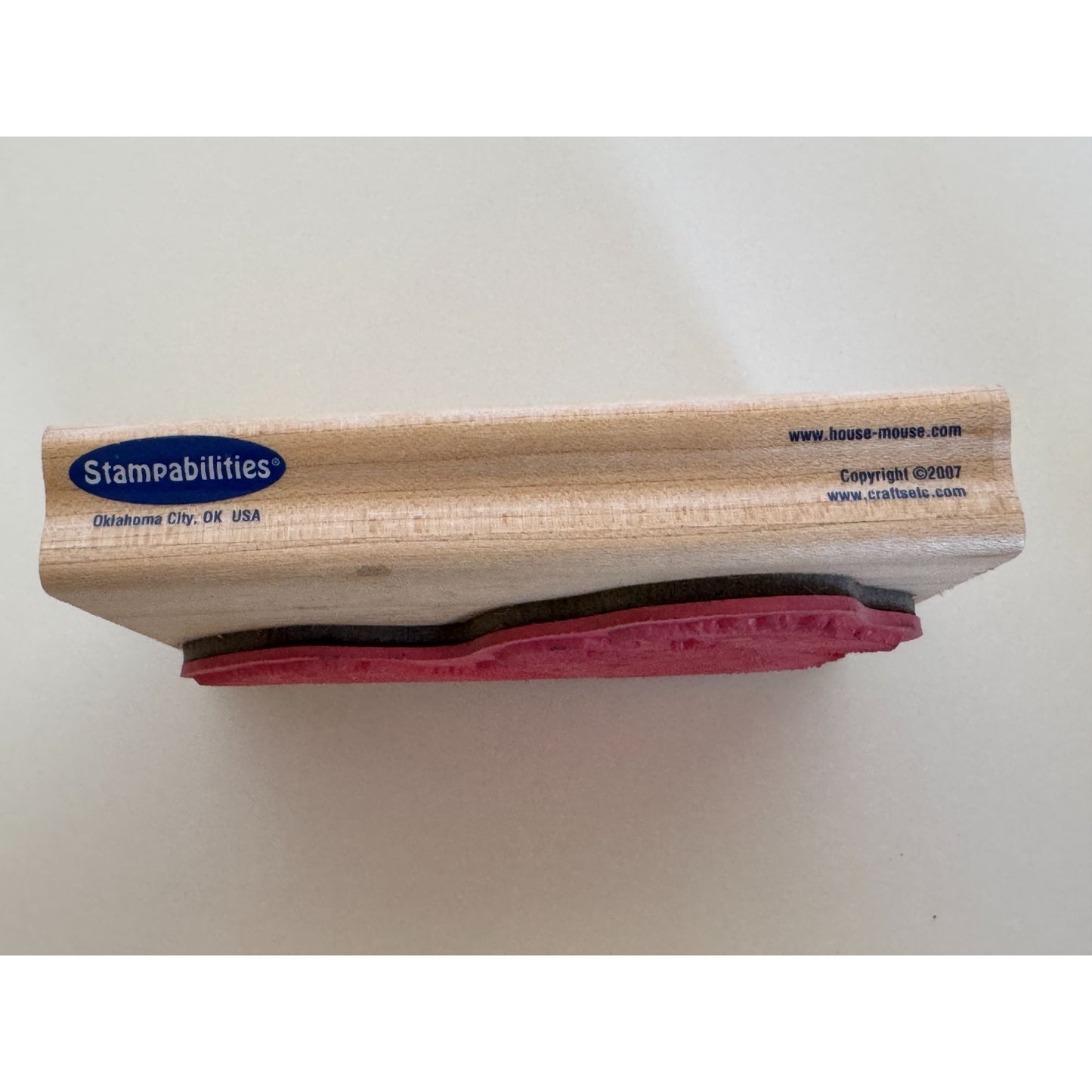 Stampabilities House Mouse Rubber Stamp You Snooze You Lose Ice Cream Rabbit Fun