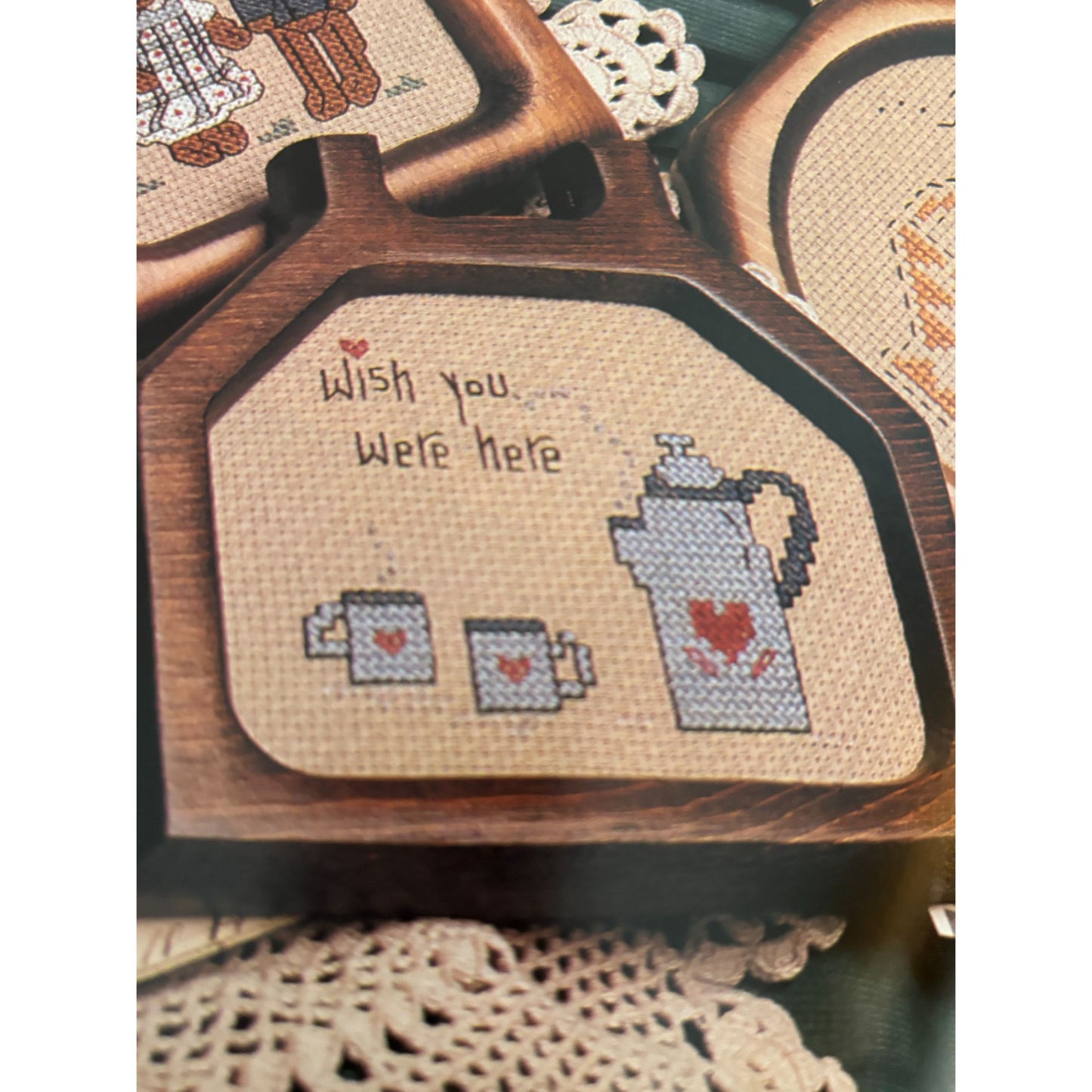 For The Love Of Cross Stitch Magazine January 1989 Country Sampler Patterns Cat