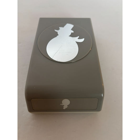 EK Success Paper Punch Snowman Shape Craft Tool Cardmaking Scrapbooking Holidays