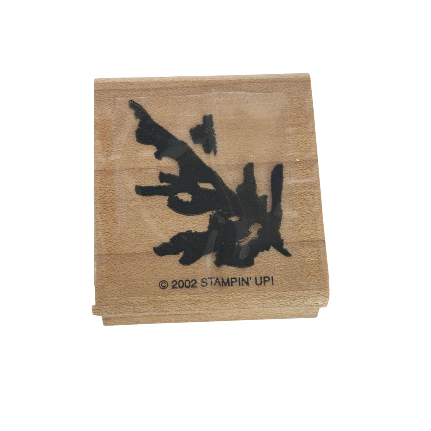Stampin Up Rubber Stamps Leaf Leaves Two Step Stampin Watercolor Layers Set of 3